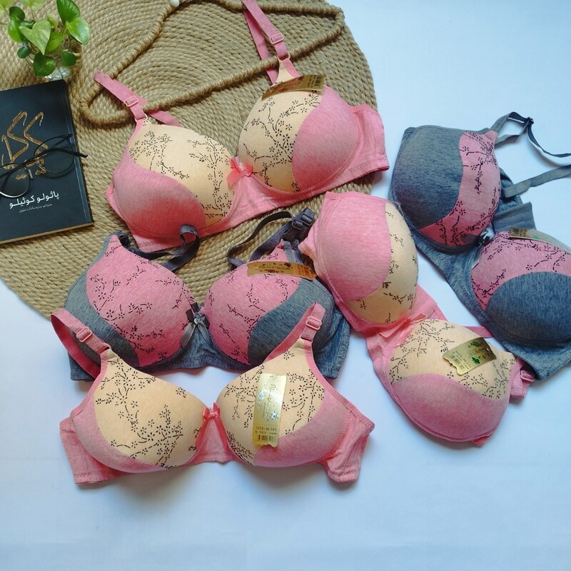 سوتین اسفنجی ساده وارداتی بیگ سایز